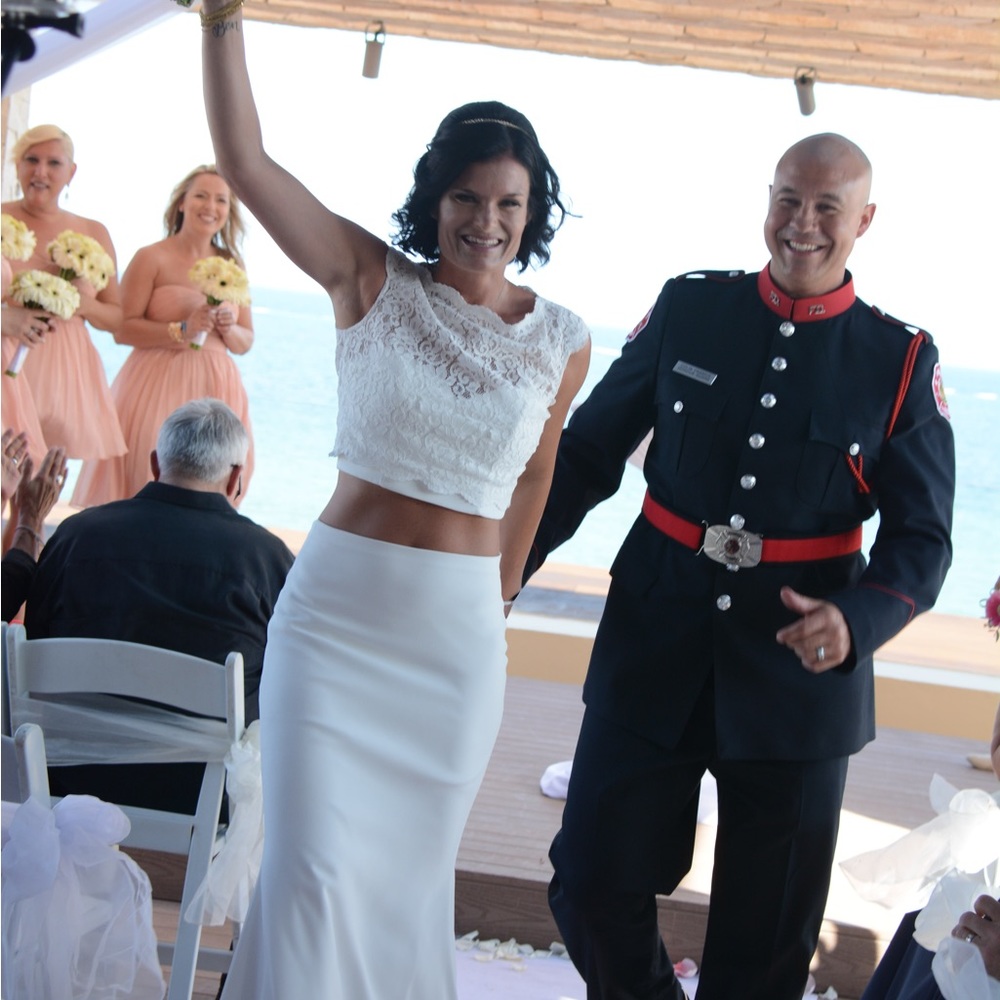 Kleinfeld 3 Piece Wedding Gown